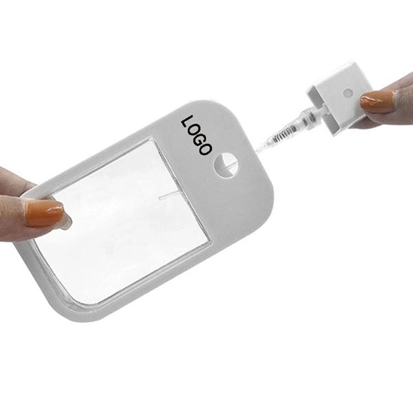 Hand Sanitizer Credit Card Spray Bottle