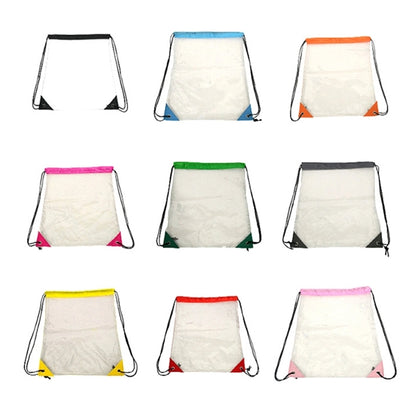 PVC Clear Drawstring Bag