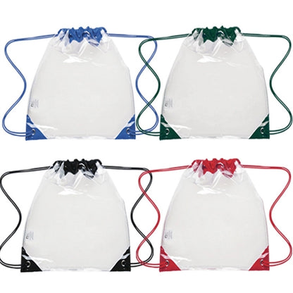 PVC Clear Drawstring Bag