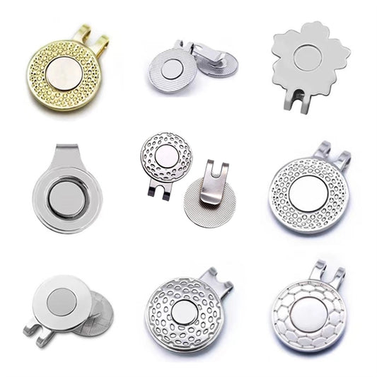 Magnetic Golf Hat Clip Ball Marker Holder
