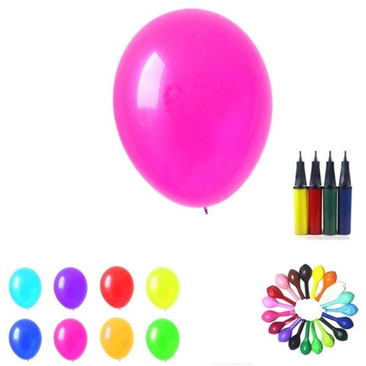 12" Celebration Wedding Party Latex Oval Balloons