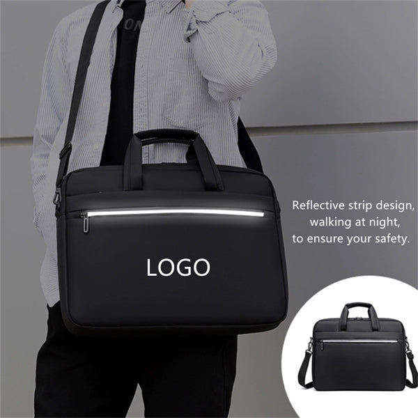 Men'S Laptop Shoulder Bag 15.6 Inch Briefcase Handbag