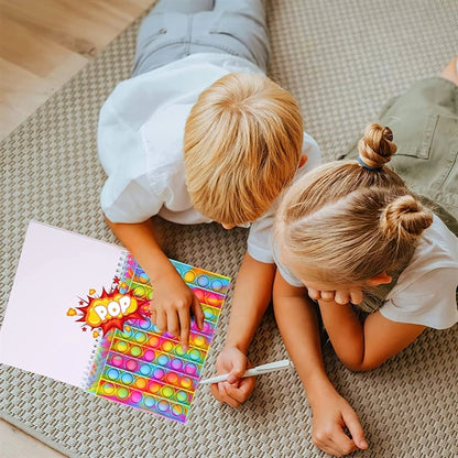 Bubble Fidget Toy Notebook