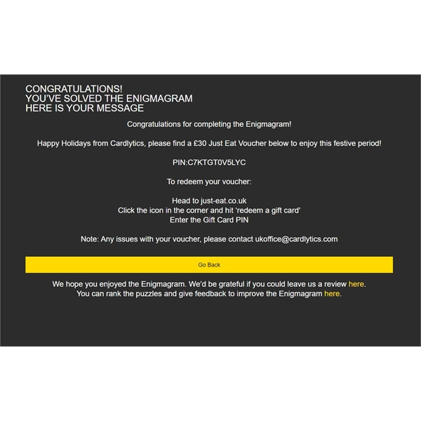 Puzzle Mailer - The Enigmagram an Escape Room Puzzle Gift