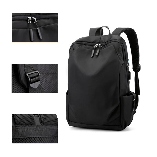 Durable Backpack With Usb Charging Port