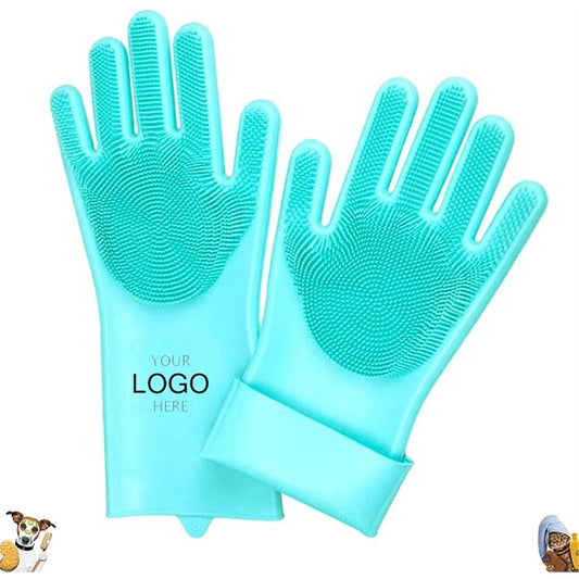 Silicone Pet Bath Gloves