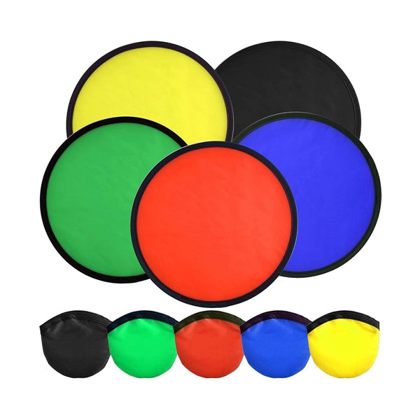 Foldable Flying Disc Pocket Fan With Bag