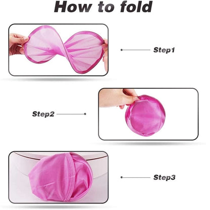 Foldable Flying Disc Pocket Fan With Bag