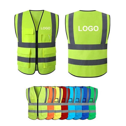 Safety Vest with Reflective Strips