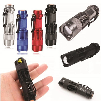 LED Mini Zoomable Flashlight Torch