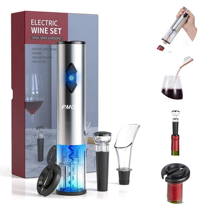 Electric Wine Opener Set