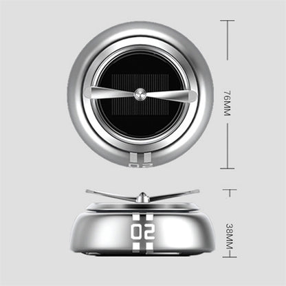 Solar Energy Rotating Cologne Aromatherapy Diffuser