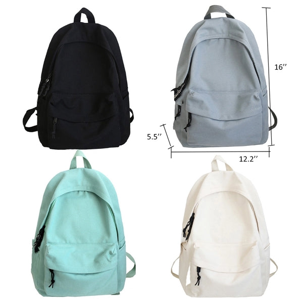 Anti-Theft Shoulder Fashion Backpack Canvas