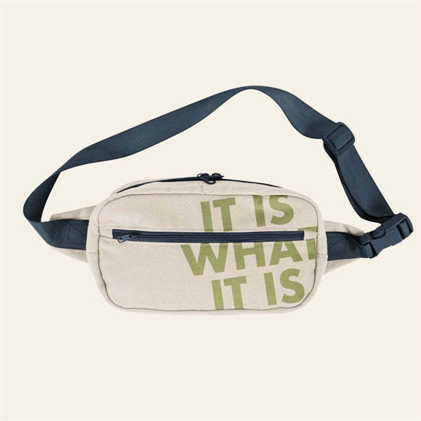 Hip Bag - Canvas-Denim
