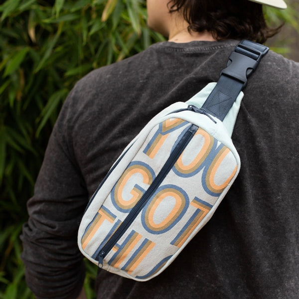Hip Bag - Canvas-Denim