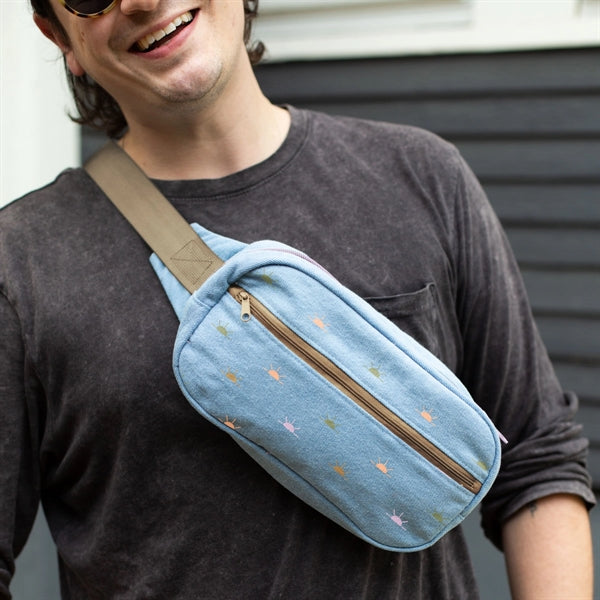Hip Bag - Canvas-Denim