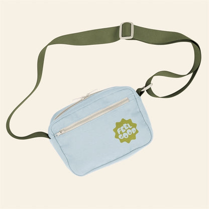 Landscape Crossbody - Canvas-Denim