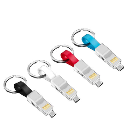3 In 1 Portable Mini Keychain Usb Cable