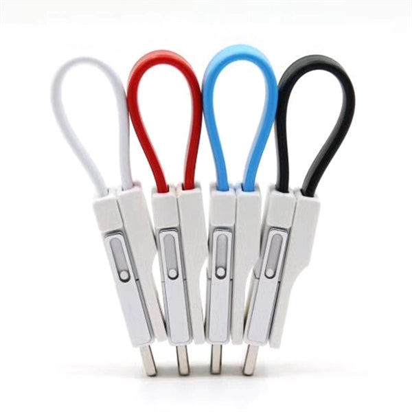 3 In 1 Portable Mini Keychain Usb Cable
