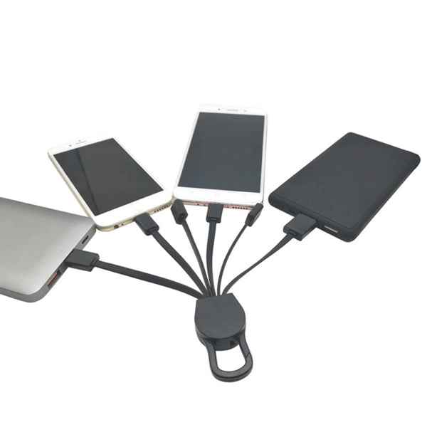 Multi Charging Cable 6 In 1 With Usb 2.0