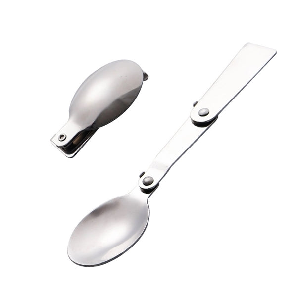 Stainless Steel Foldable Spoon With Case