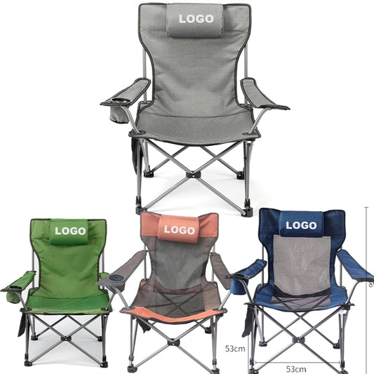 Folding Camping Chair With Side Bag