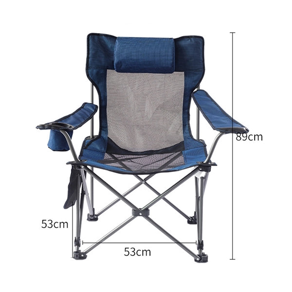 Folding Camping Chair With Side Bag