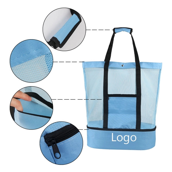 Beach Mesh Tote Bag