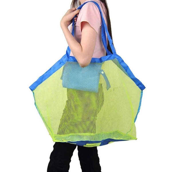 Large Mesh Beach Bag Tote
