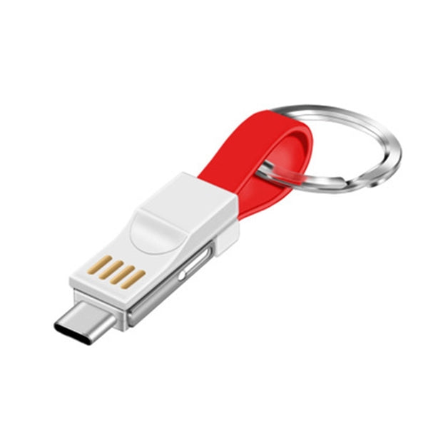 3 In 1 Portable Mini Keychain Usb Cable