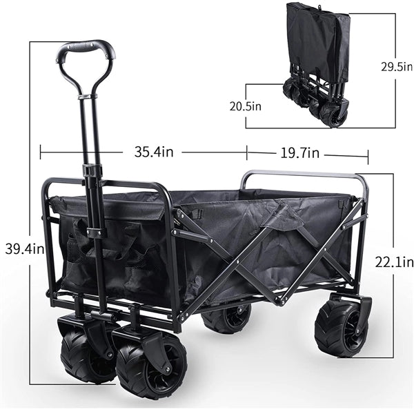 Heavy Duty Folding Wagon Cart Utility