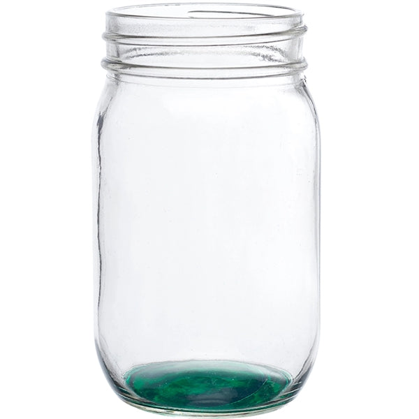 16 oz. Mason Drinking Glass Jars Without Handles