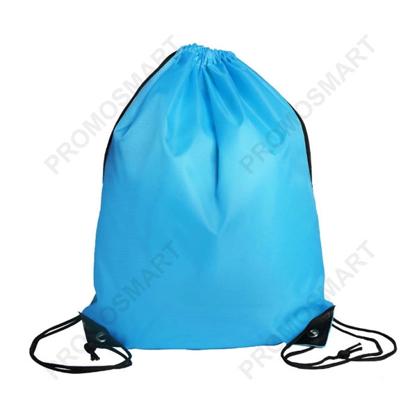 Solid Color Drawstring Backpack
