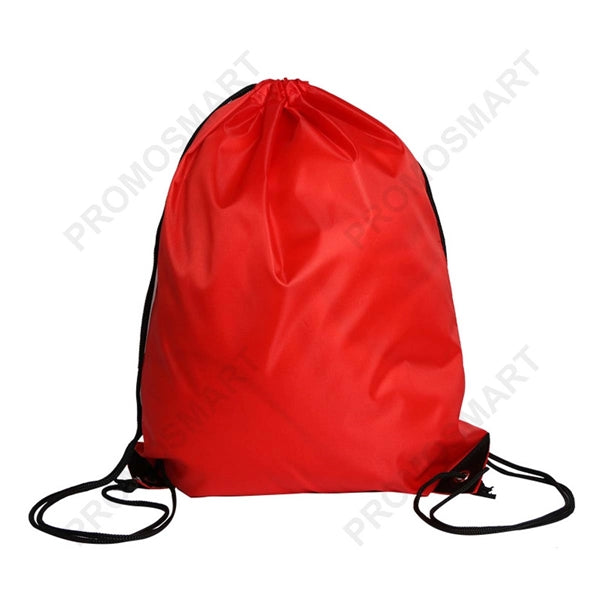 Solid Color Drawstring Backpack