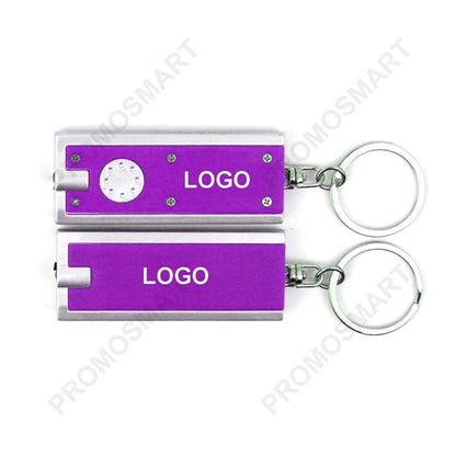 Solid Color Led Keychain