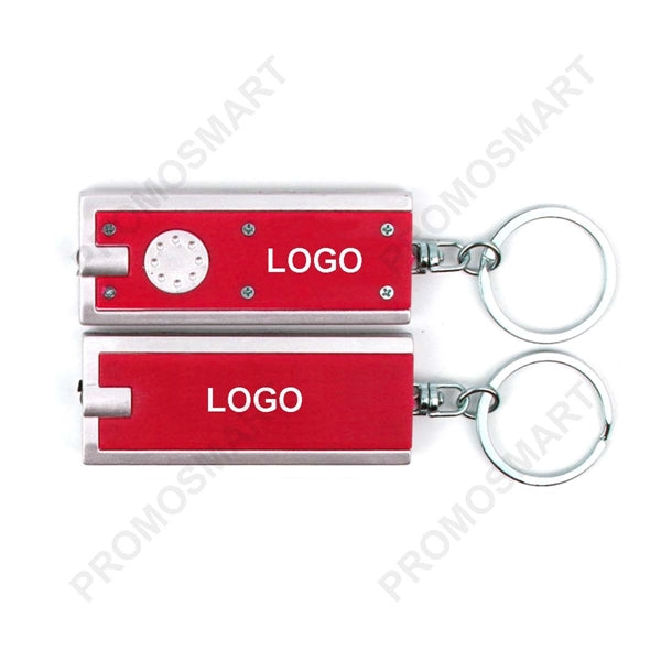 Solid Color Led Keychain