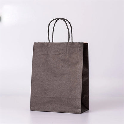 Plain Medium Paper Bags with Handles Bulk