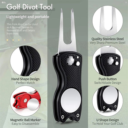 Foldable Golf Divot Tool