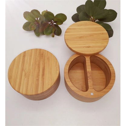 Bamboo Salt and Pepper Bowls