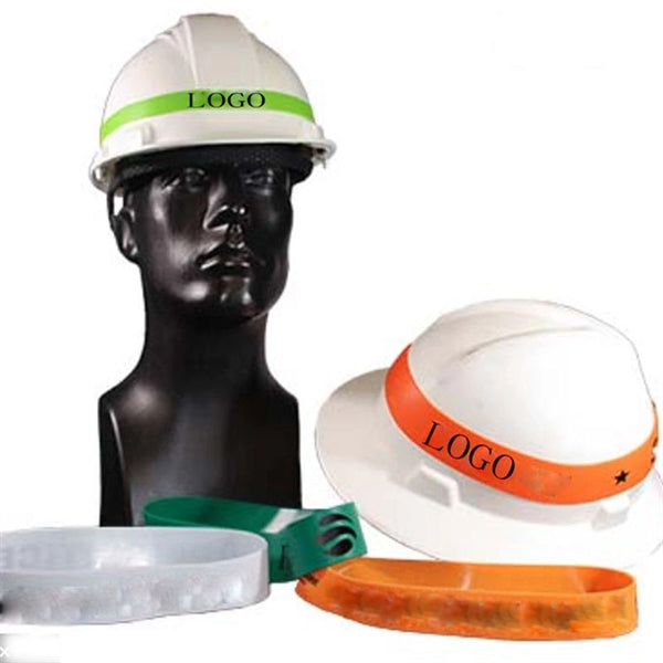 Stretching Silicone Bands For Hard Hat