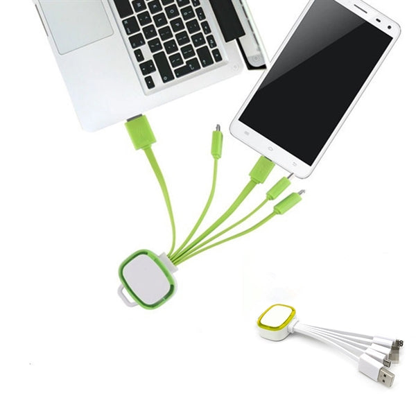 Luminated 4 In 1 Quickly Charging Cable
