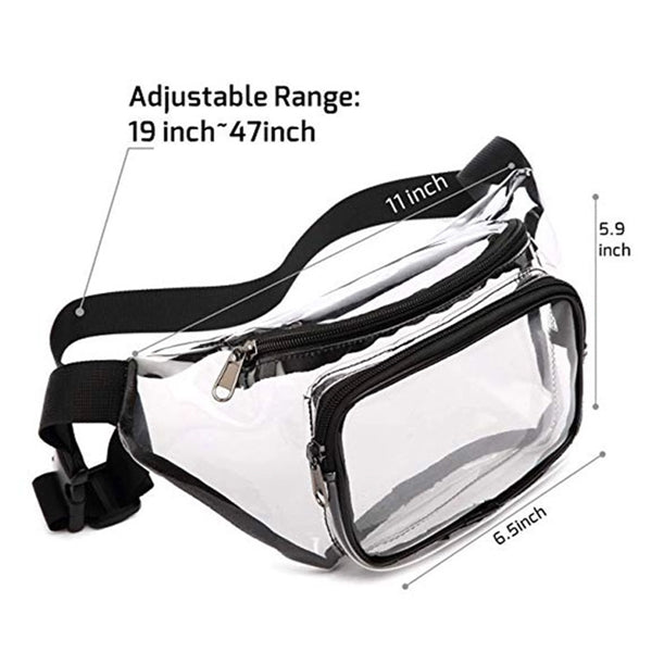Clear Fanny Pack Stadium For Women Men