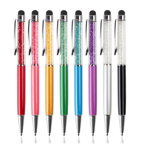 Crystal Ballpoint Touch Screen Pen
