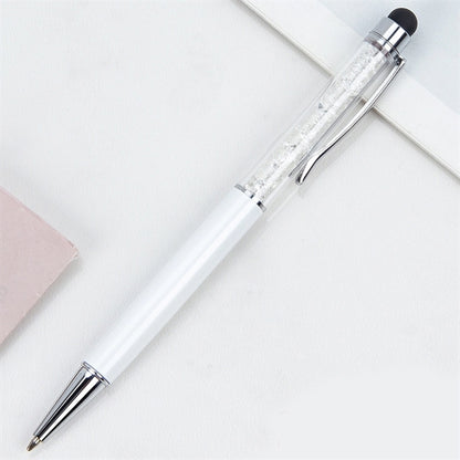 Crystal Ballpoint Touch Screen Pen