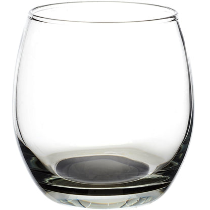 11.5 oz. Mikonos Cobalt Blue Stemless Glasses W/ Custom Logo