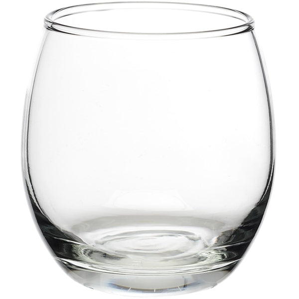 11.5 oz. Mikonos Cobalt Blue Stemless Glasses W/ Custom Logo