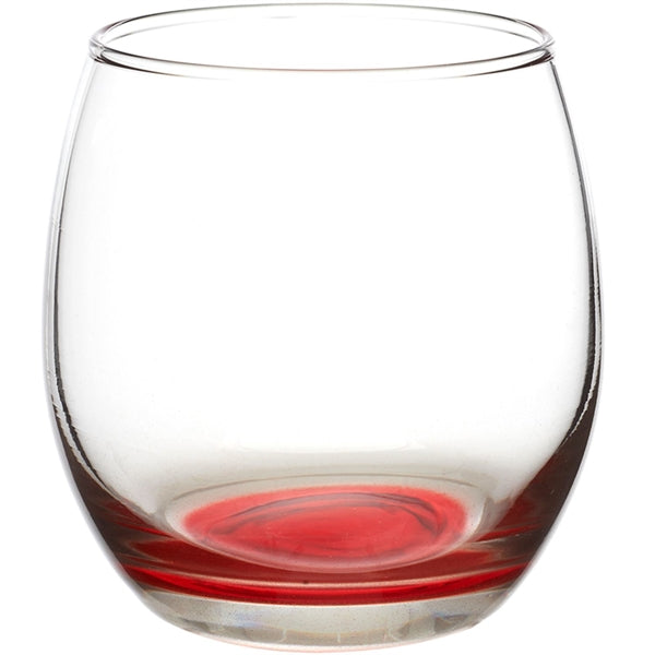 11.5 oz. Mikonos Cobalt Blue Stemless Glasses W/ Custom Logo