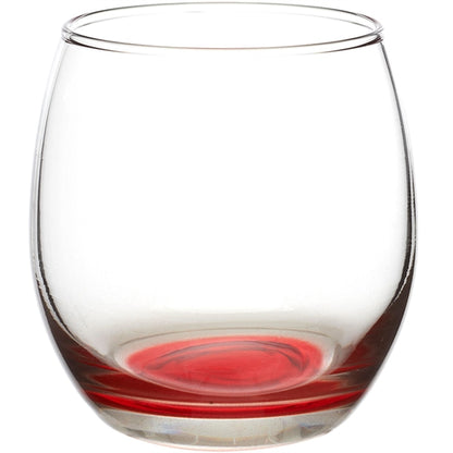11.5 oz. Mikonos Cobalt Blue Stemless Glasses W/ Custom Logo