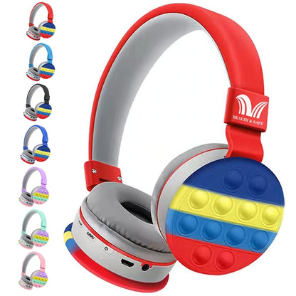 Headphone With Pop Bubbles