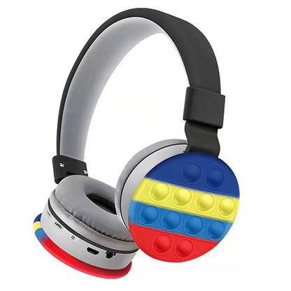 Headphone With Pop Bubbles